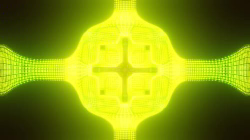 Colorful VJ Loop with Hypnotic Kaleidoscopic Designs