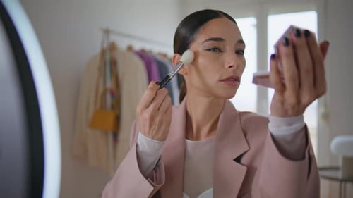 Tutorial de maquillaje para vlogger de belleza en casa