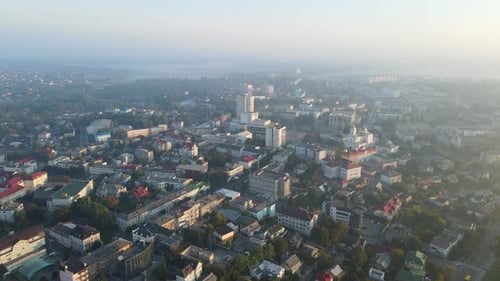 Aerial Shot The City Luck