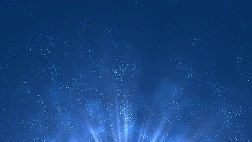 Magic Flying Christmas Particles