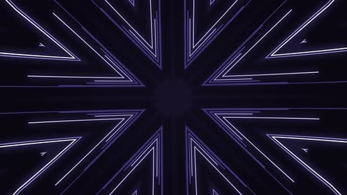 Background of Moving Luminous Lines in Pattern