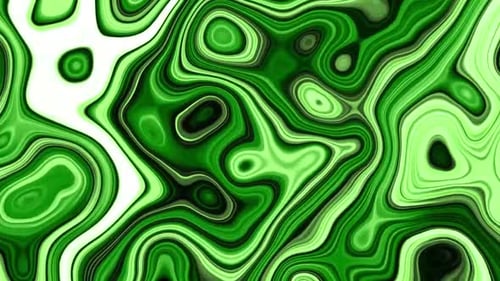 Fluid Green Gradient Background Video