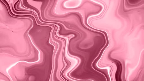 Animated Pink Fluid Abstract Liquid Swirl Background