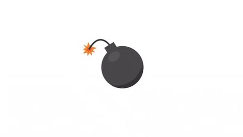 Animated Bomb icon