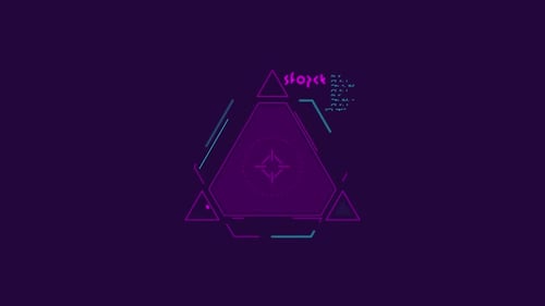 Triangular HUD Element for Creating Interfaces in Scifi Style