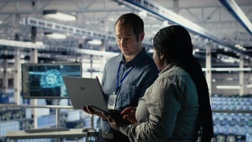 Team of Data Center Programmers Monitoring Deep Learning Processes with Laptop