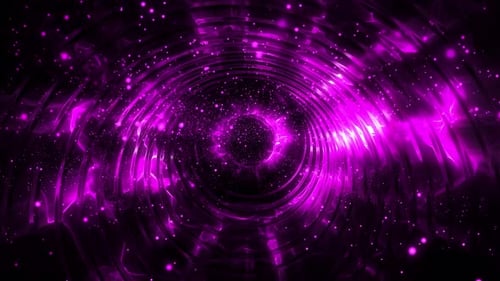 Bright Purple Tunnel
