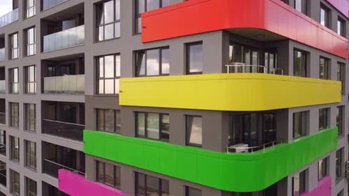 Modern European Complex of Apartment Buildings