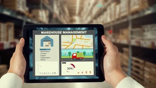 Software hábil de gestión de almacenes en computadora para monitoreo en tiempo real