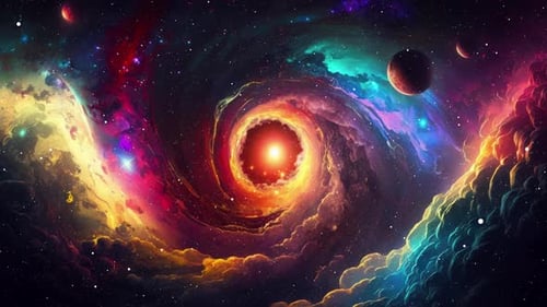 Weltraumgalaxie 4K