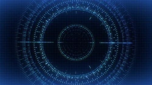 Radar Style & Tech Hud-Bildschirm 03