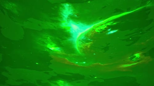 Germ Theme Dark Green With White Gradient 360 Rotating Moving Abstract Background