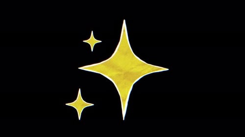 Stars Street Collage Element