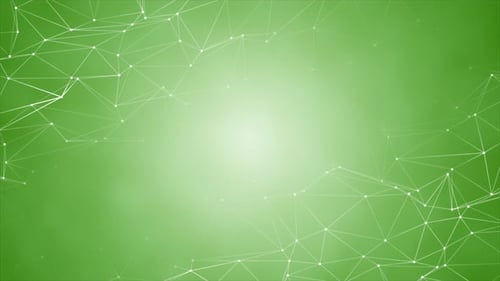 Green Plexus Background Loop V5