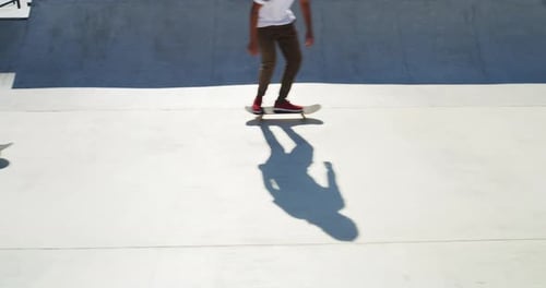 Men, friends and skateboard at park outdoor for sport, freedom and training together with action