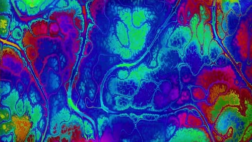 Animation, turbulence, bruit, bruit, fond RGB | 4k