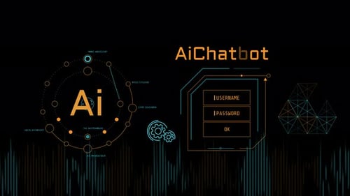 Animation on the Theme of AI Chatbot Security