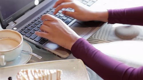 Cropped Shot View of a Women's Hands