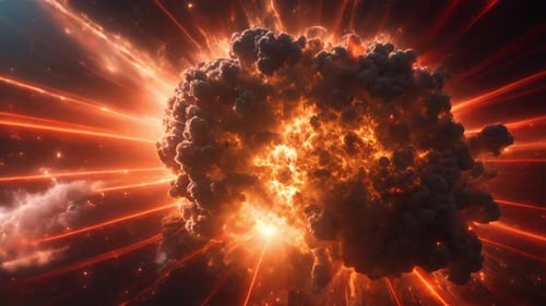 Space Nebula Explosion