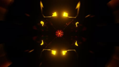 Captivating and Energetic Pulsating Neon VJ Loop for Immersive Experiences