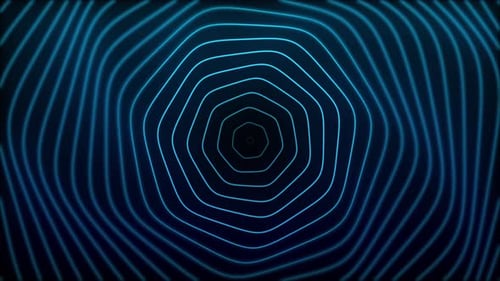Geschlungener Hintergrund mit blauen Linien