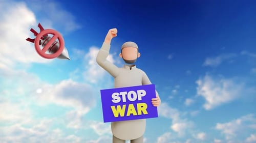 Stoppt den Krieg - 4K Alpha