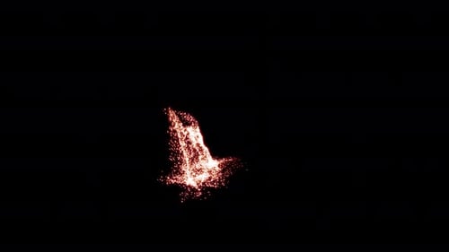 Wave Trail Sparks-Hintergrund