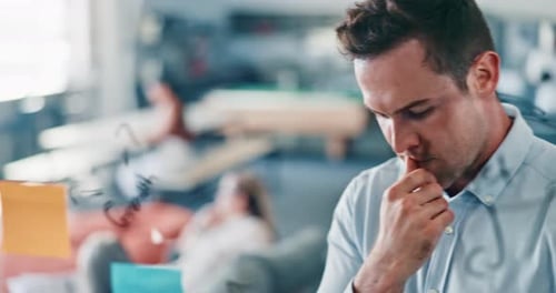 Young Adult Planning at Office Glass Board