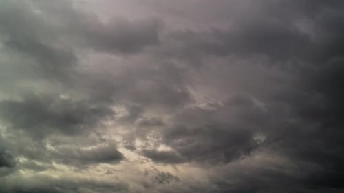 Dark Storm Clouds Time Lapse