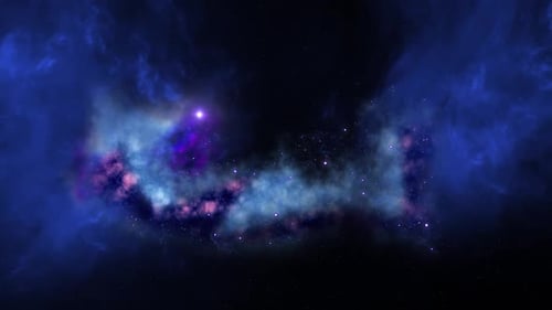 Nebulosa Blue Star Cosmos