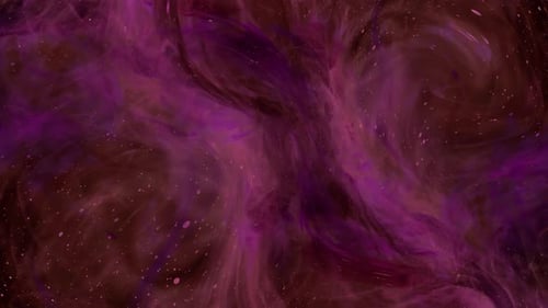 Abstract Fluid Purple Ink Nebula Motion Background
