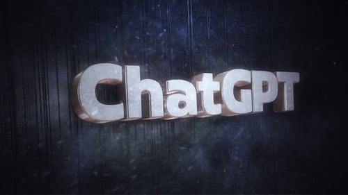 Modern 3D Metallic Text Reveal Animation