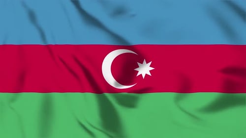 Azerbaijan Flag