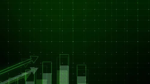 Success Business Increase Chart Animated