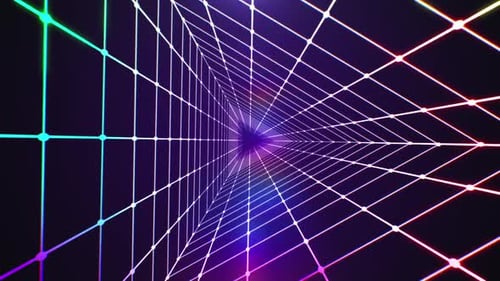 Futuristic Grid Background