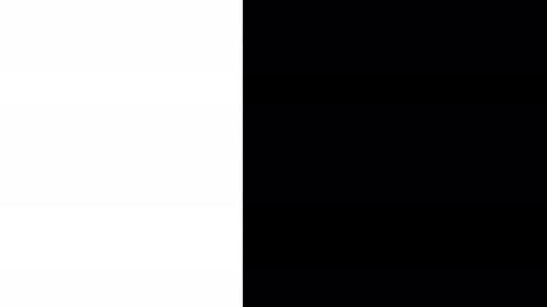 Horizontal Split Screen Wipe Transition