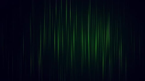 Looped Green Lines Background