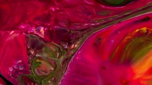 Abstract Background Of Colorful Liquid Paint Movement 9