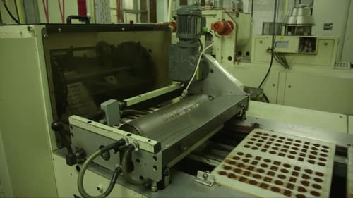 Chocolate Production Automation in a Food Factory