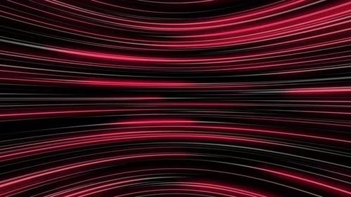 Glowing Red Futuristic Speed Lines Moving Background Loop
