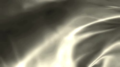 Abstract Flowing Liquid Metal Background Animation Loop