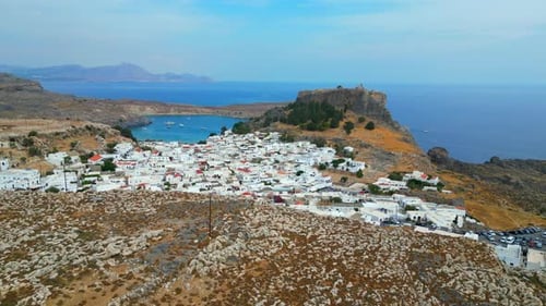 Lindos é uma cidade na ilha grega de Rodes.
