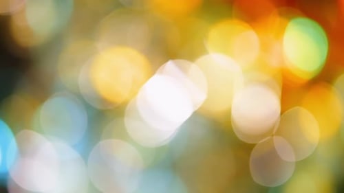 Colorful Bokeh Abstract Background