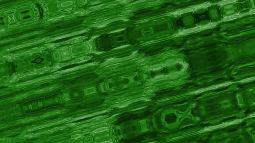 Animação de gota de água verde