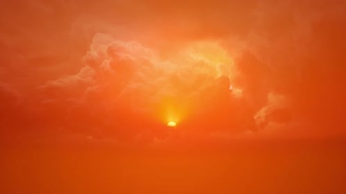 Sonnenuntergangshimmel im Hintergrund 12