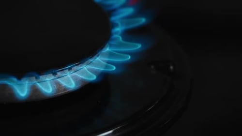 Erdgasflamme