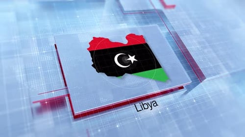 Displaying The Libya Map