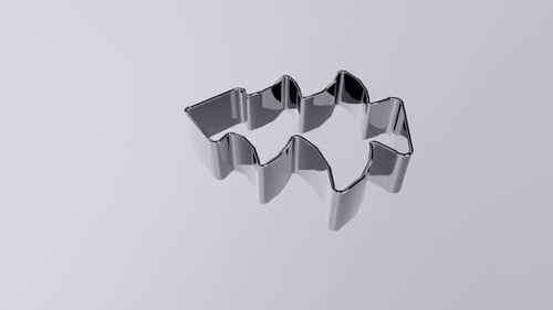 Cake Mold 3d object rotating loop