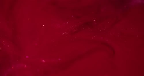 Sparkling Flow Paint Vortex Dust Stream Red Haze