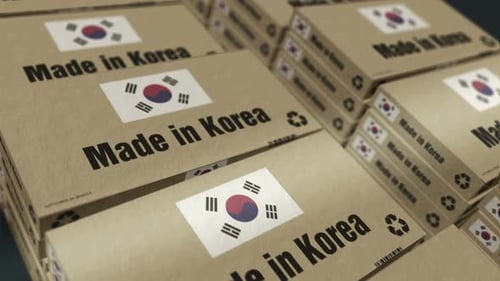 Made in Korea box pack production loopable seamless
